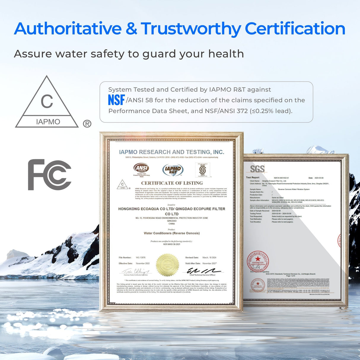 Waterdrop X Series Reverse Osmosis System SKU WD-X12