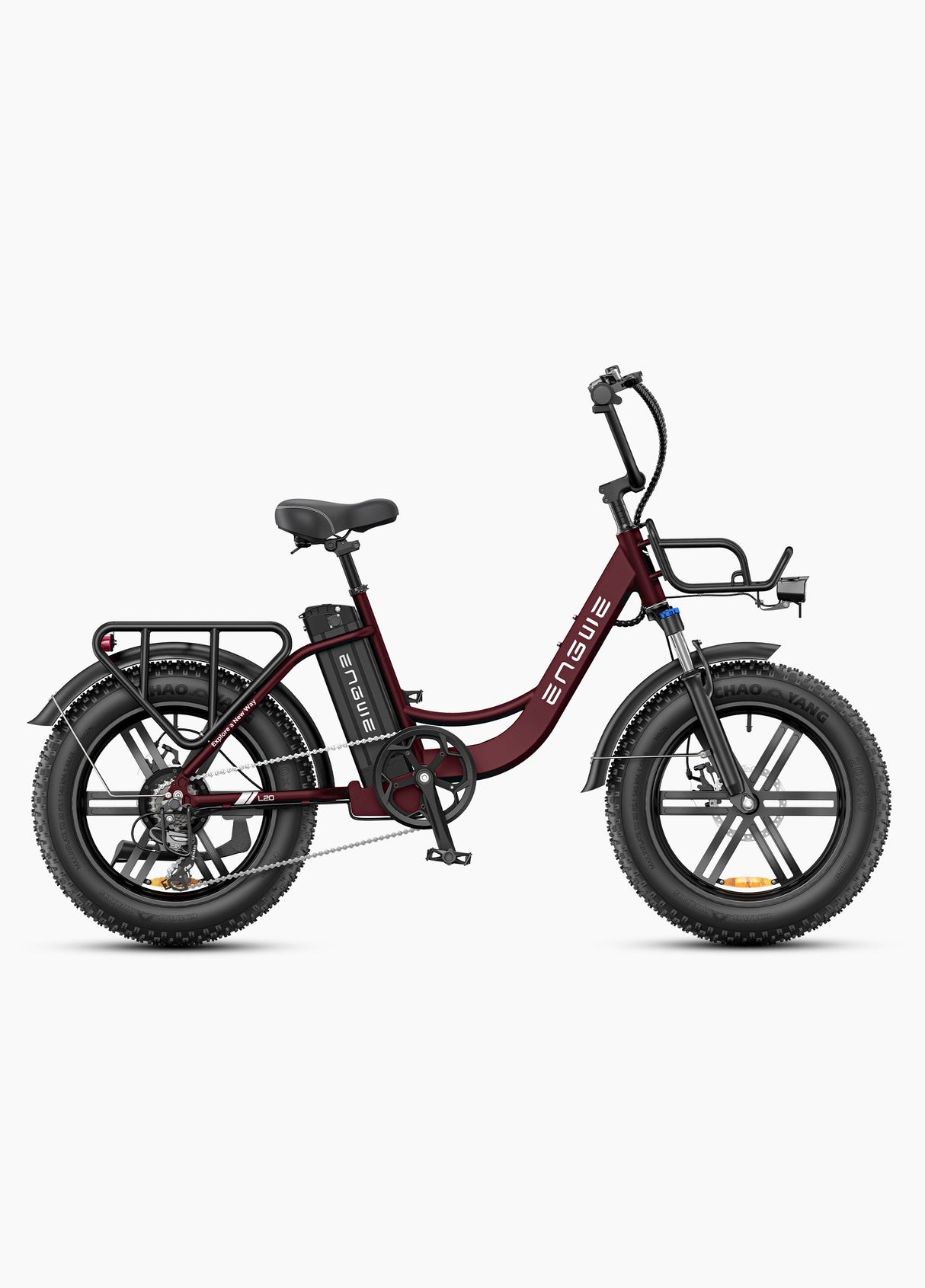 Engwe L20 Boost Combo Power-boost Torque Sensor Step-Thru E-bike SKU L20BSTRD2