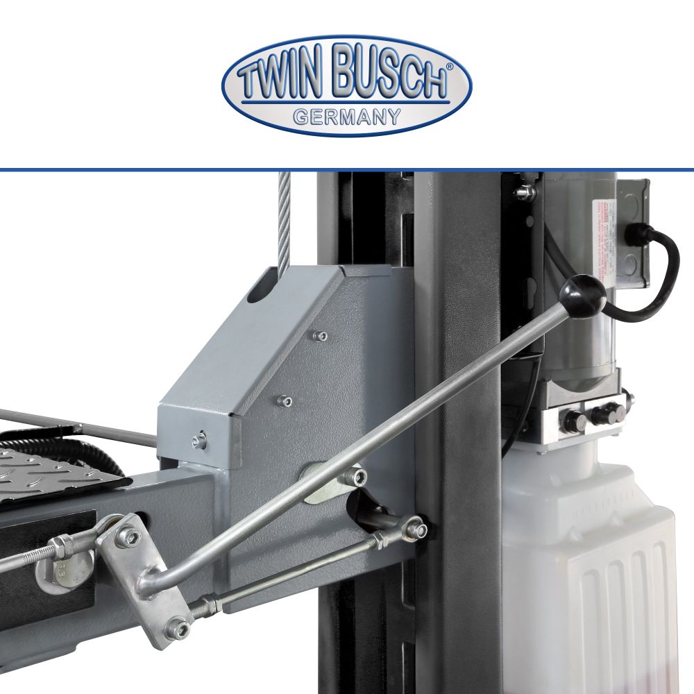 Twin Busch 4 Post Double Parking Lift 3.6t TW436PD2-230-G view 3