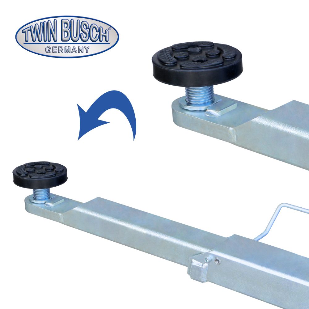Twin Busch Outdoor 2 Post Lift 4.2t Galvanised TW242M-230-FZ view 5