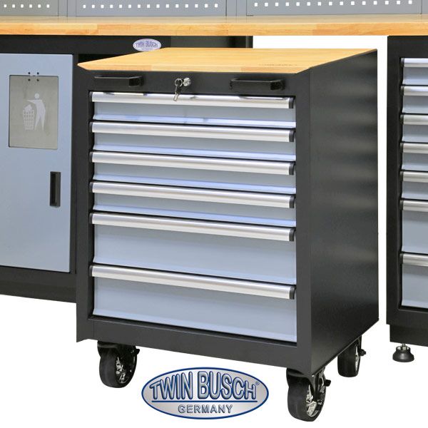 Twin Busch Workshop Cabinet System 23 Piece TWWS23 view 2