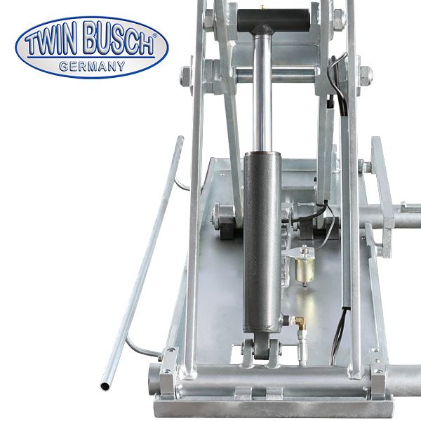 Twin Busch Low Rise Scissor Lift 3.0t Galvanised TWS3-10E-400-FZ view 3