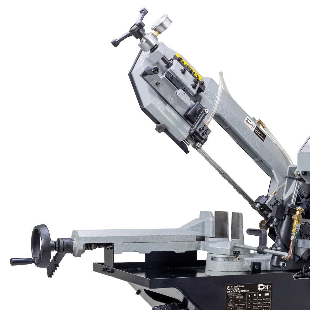 SIP 10" Vari-Speed Swivel Head Metal Bandsaw view 2