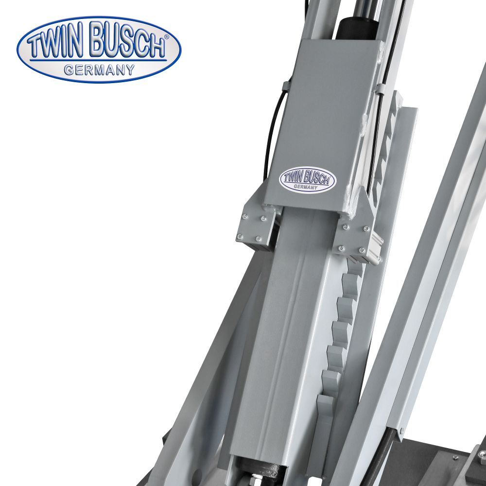 Twin Busch Alignment Scissor Lift 4.0t Surface Mounted TWSA-40-400-G view 2