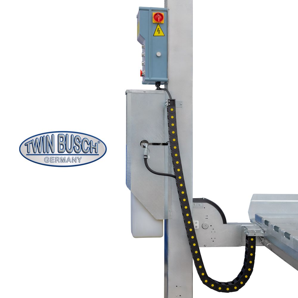 Twin Busch 4 Post Lift 6.5t Galvanised Outdoor TW465E-400-FZ view 2