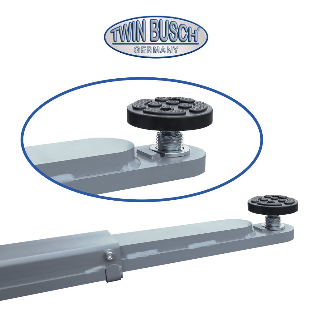 Twin Busch Clear Floor 2 Post Lift 4.2t Comfort Line TW242CEB4.3-400-G view 4
