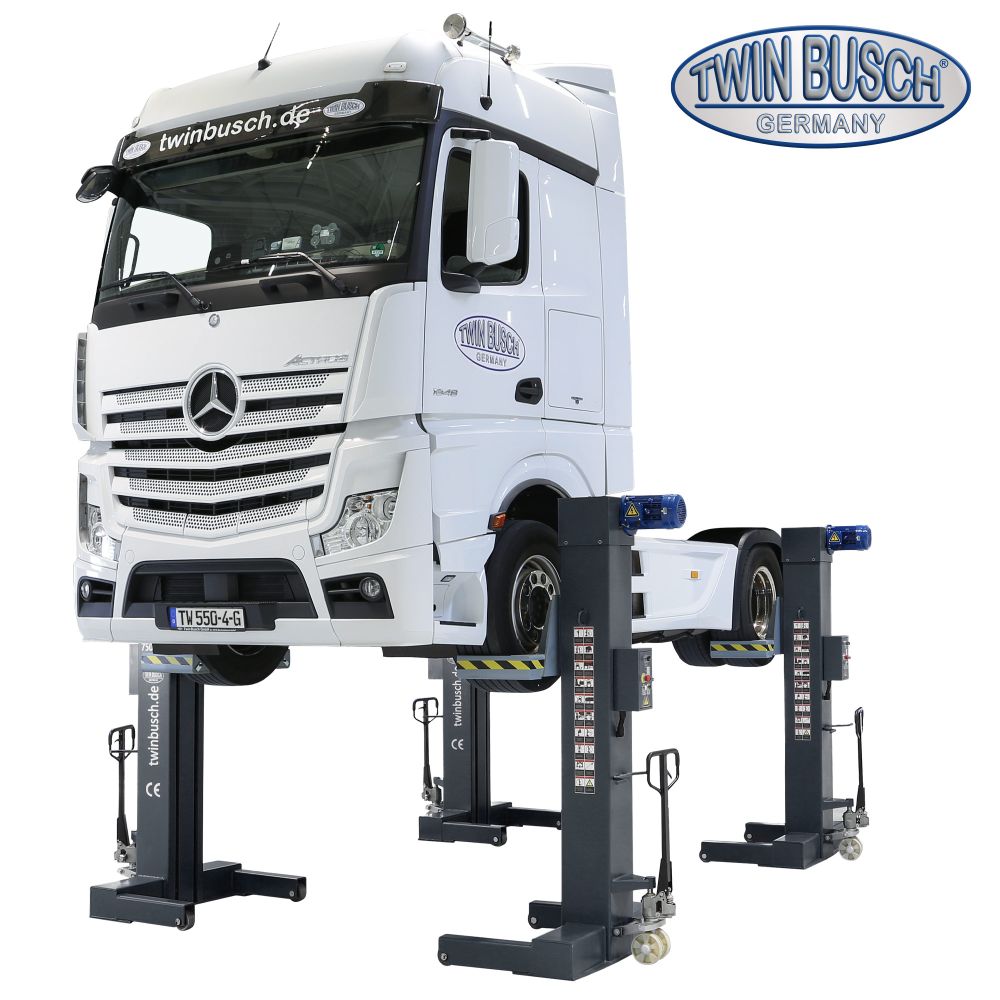 Twin Busch Mobile Column Truck Lift 22t 4 Column TW550-4-G