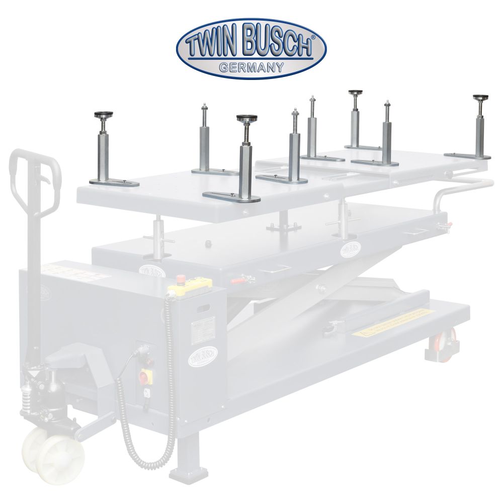 Twin Busch Professional Scissor Lift Table 1200kg EV Battery Lift TWSH12-18-G view 6