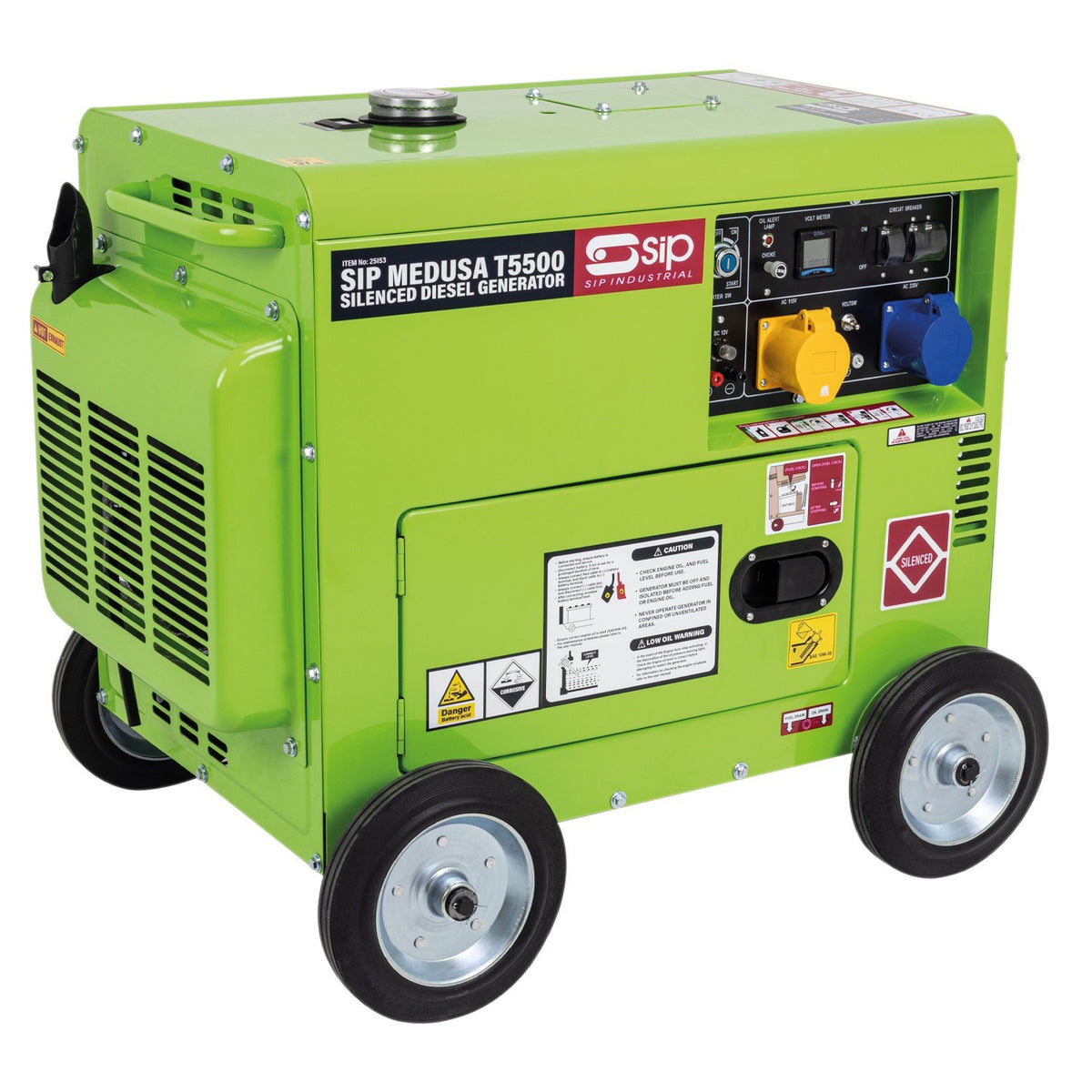 SIP MEDUSA® T5500 Silenced Diesel Generator view 2