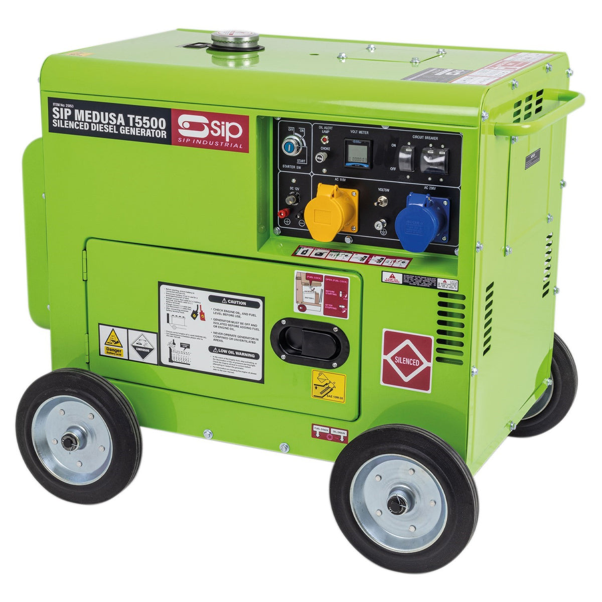 SIP MEDUSA® T5500 Silenced Diesel Generator