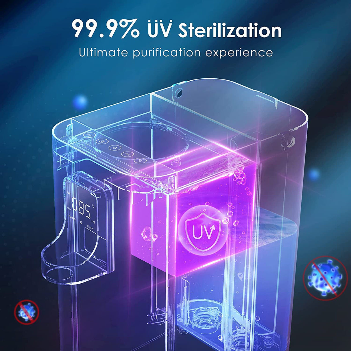 Waterdrop Instant Hot Water Reverse Osmosis System SKU WD-K19-H