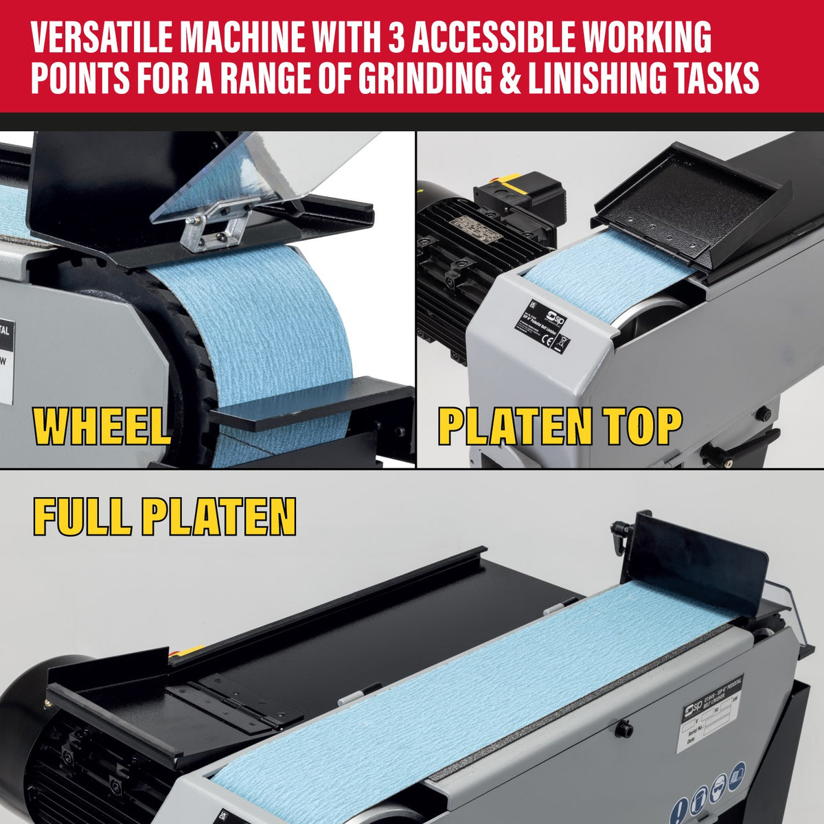 SIP 6" Belt Linisher view 2