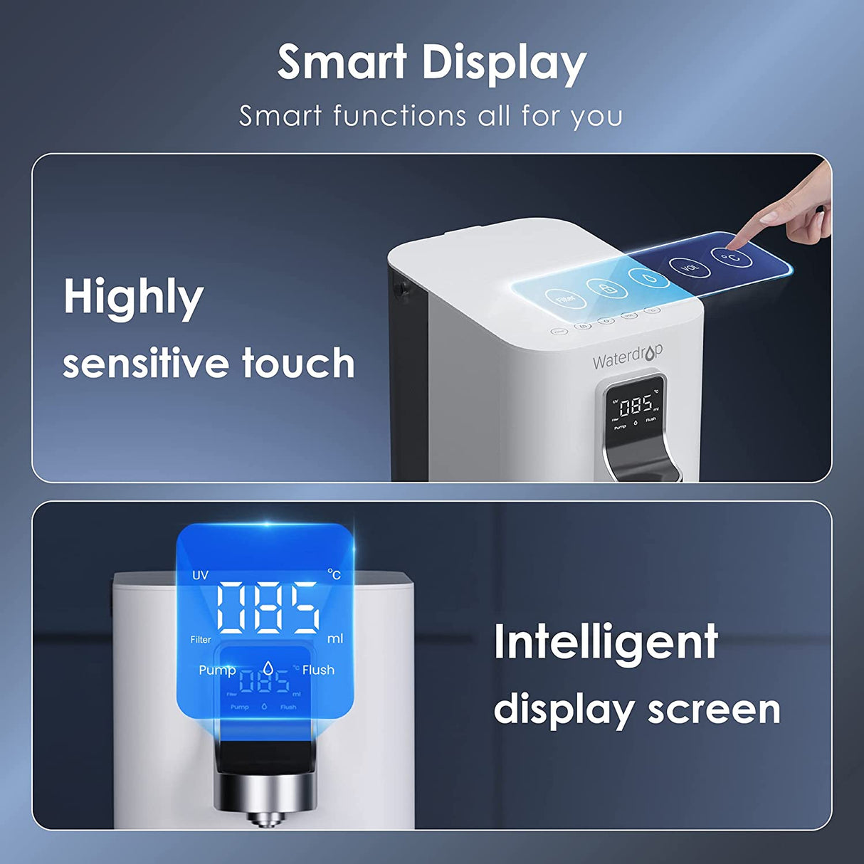 Waterdrop Instant Hot Water Reverse Osmosis System SKU WD-K19-H