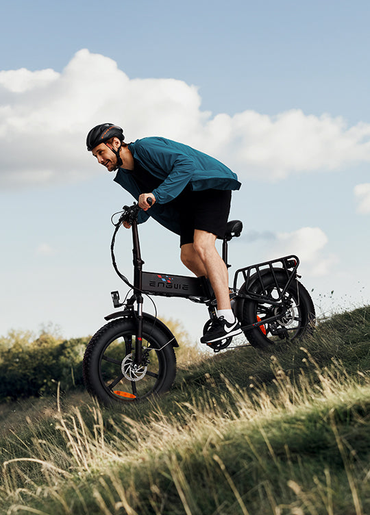 Engwe Engine X Combo Full Suspension Foldable E-bike SKU EngineX-2White