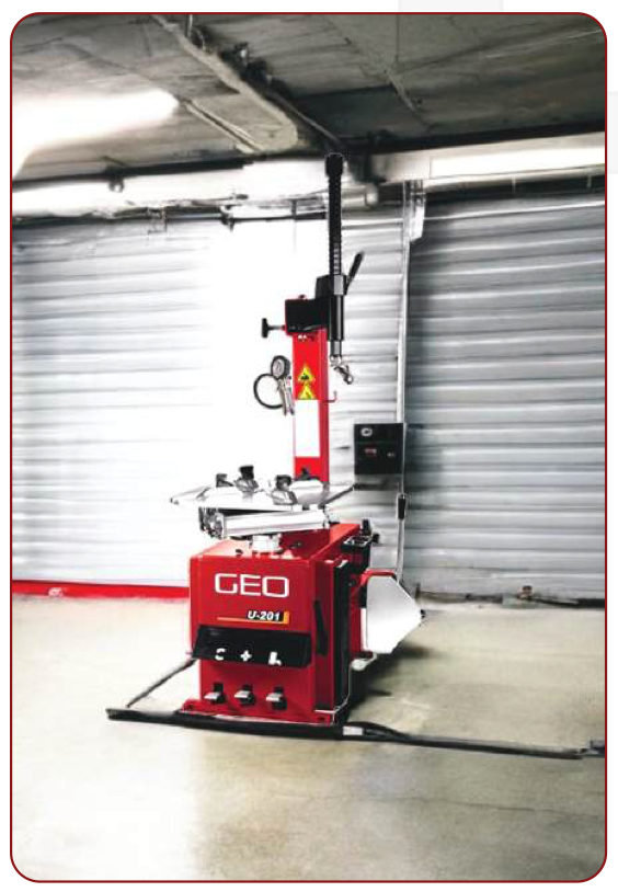 GEO U 201 Semi Automatic Tyre Machine SKU GEO003