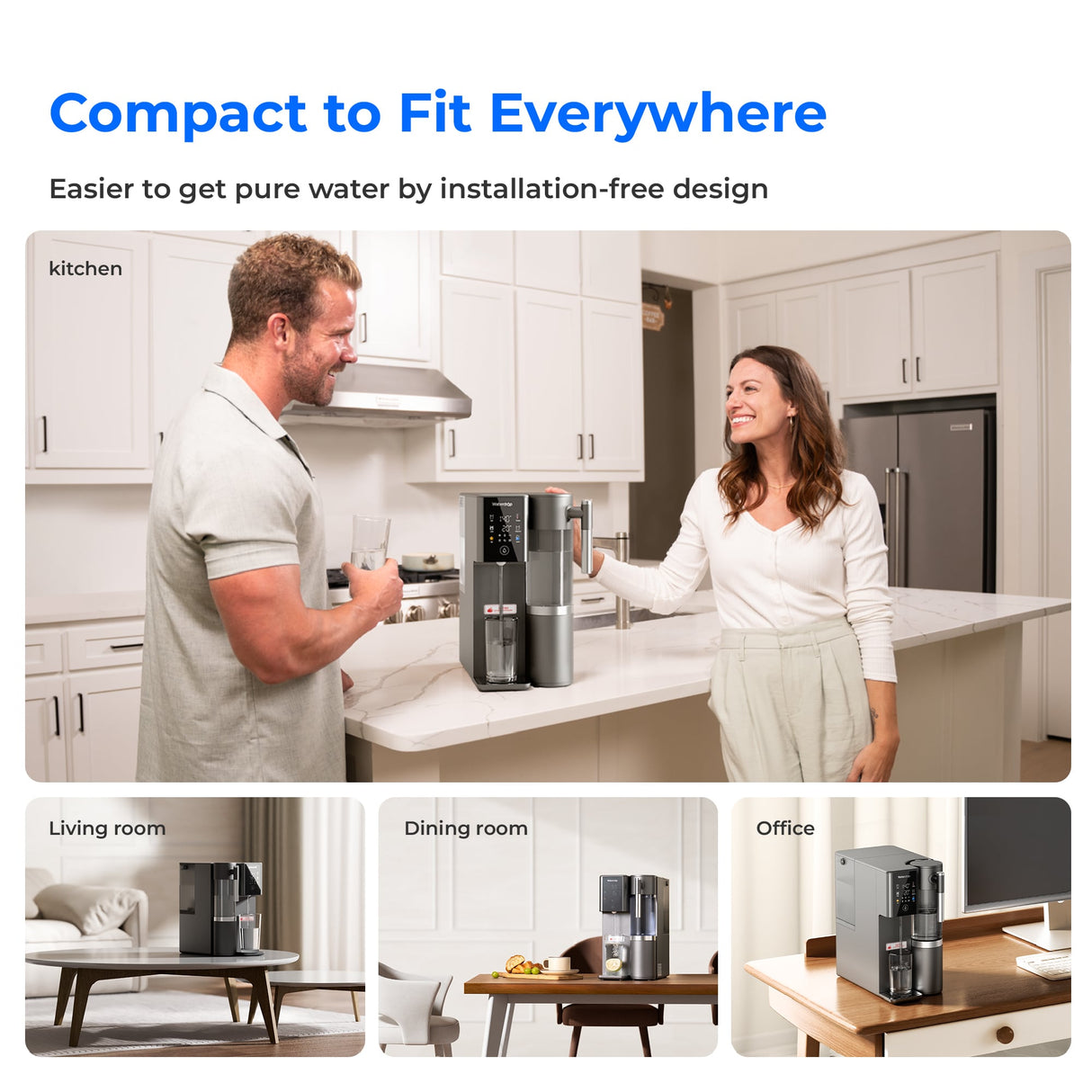 Waterdrop Reverse Osmosis Hot Cold Water Dispenser SKU WD-A2