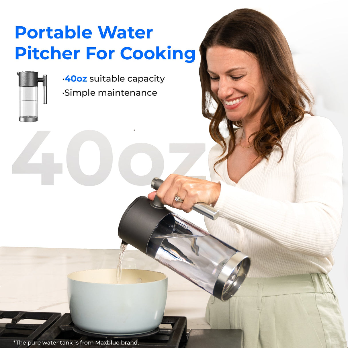 Waterdrop Reverse Osmosis Hot Cold Water Dispenser SKU WD-A2