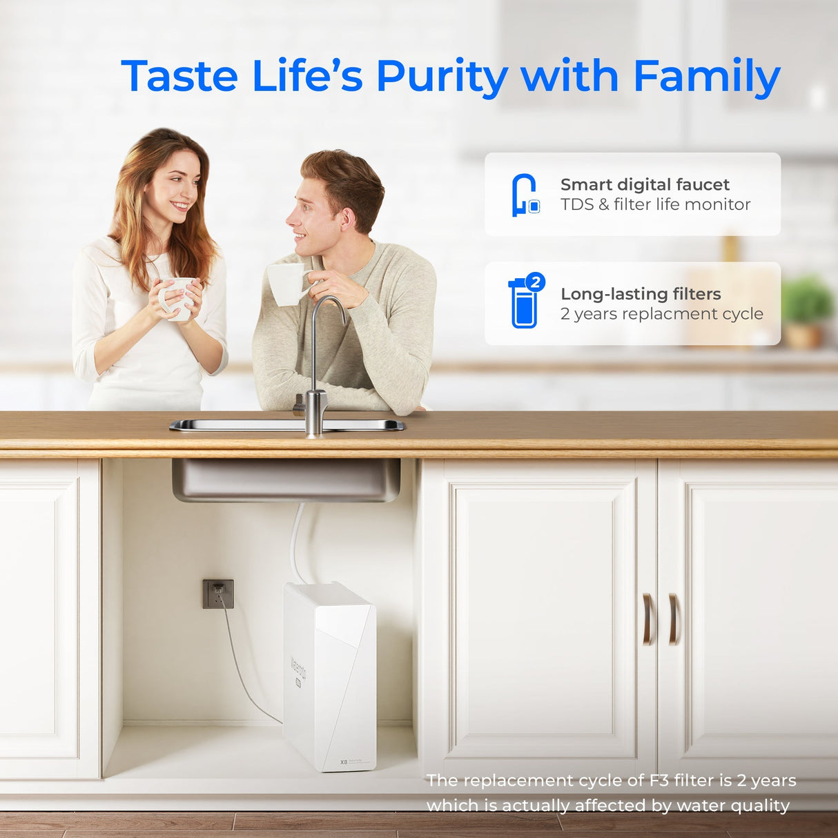 Waterdrop X Series Reverse Osmosis System SKU WD-X8