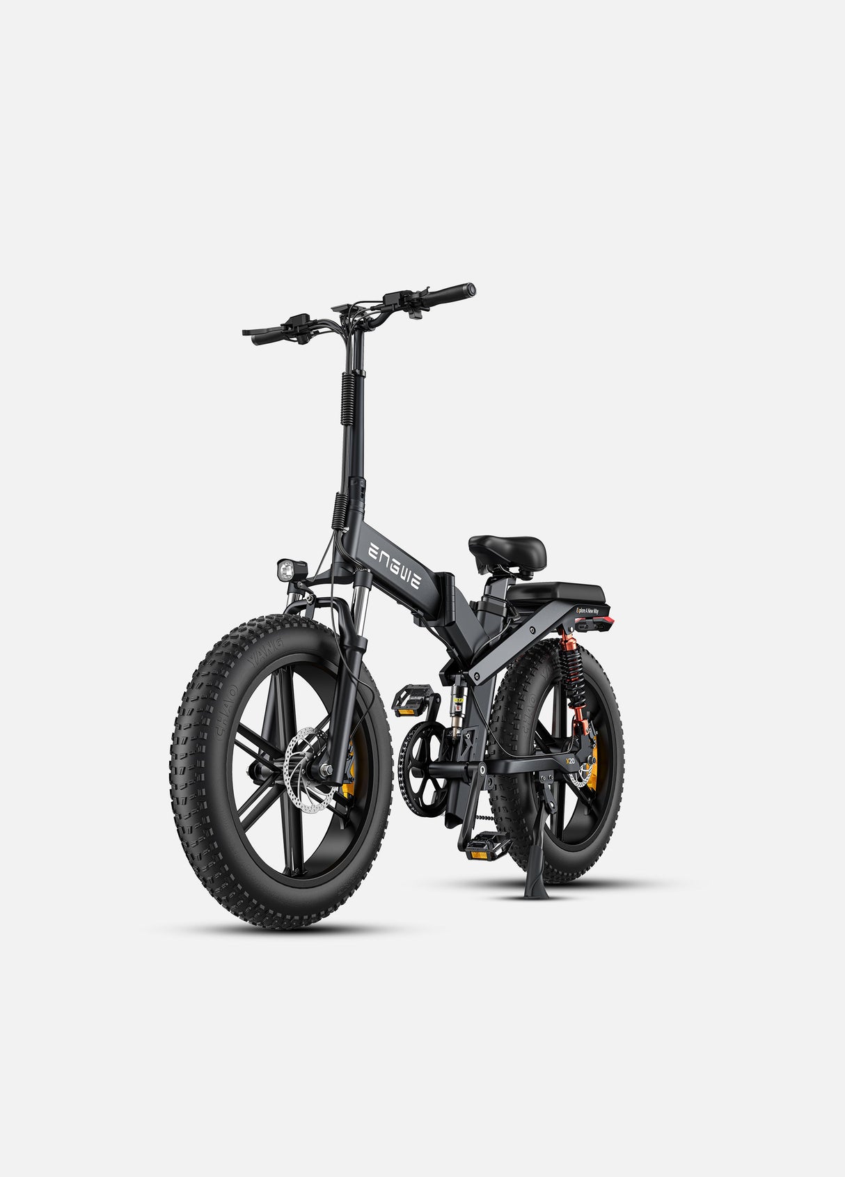 Engwe X24 All Terrain Foldable Electric Bike SKU X24-Grey