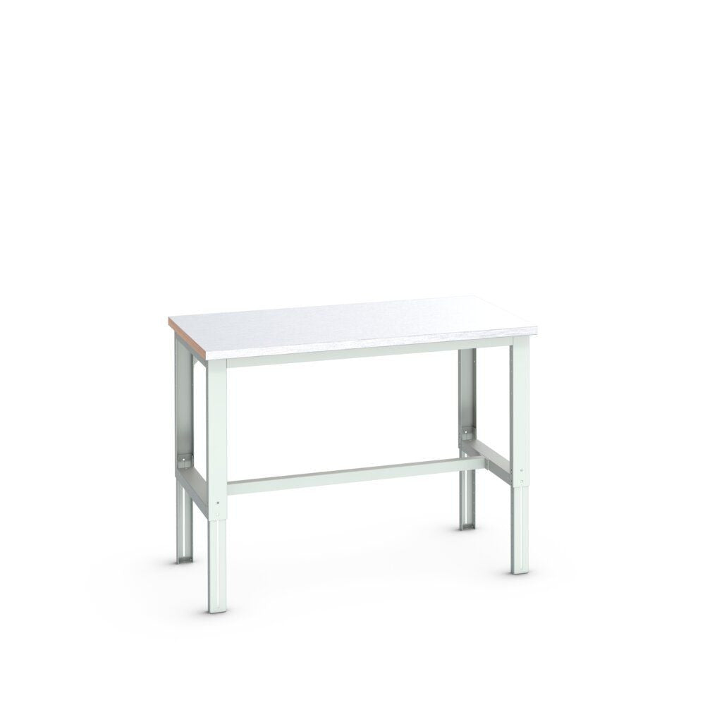Bott Cubio Framework Bench (Steel Clad), 1500x900x740-1140mm, light grey