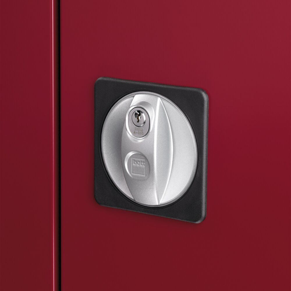 Bott Cubio Modular Workshop with 5x Cupboards, 3x Cabinets, 3550x565x2000mm, detail