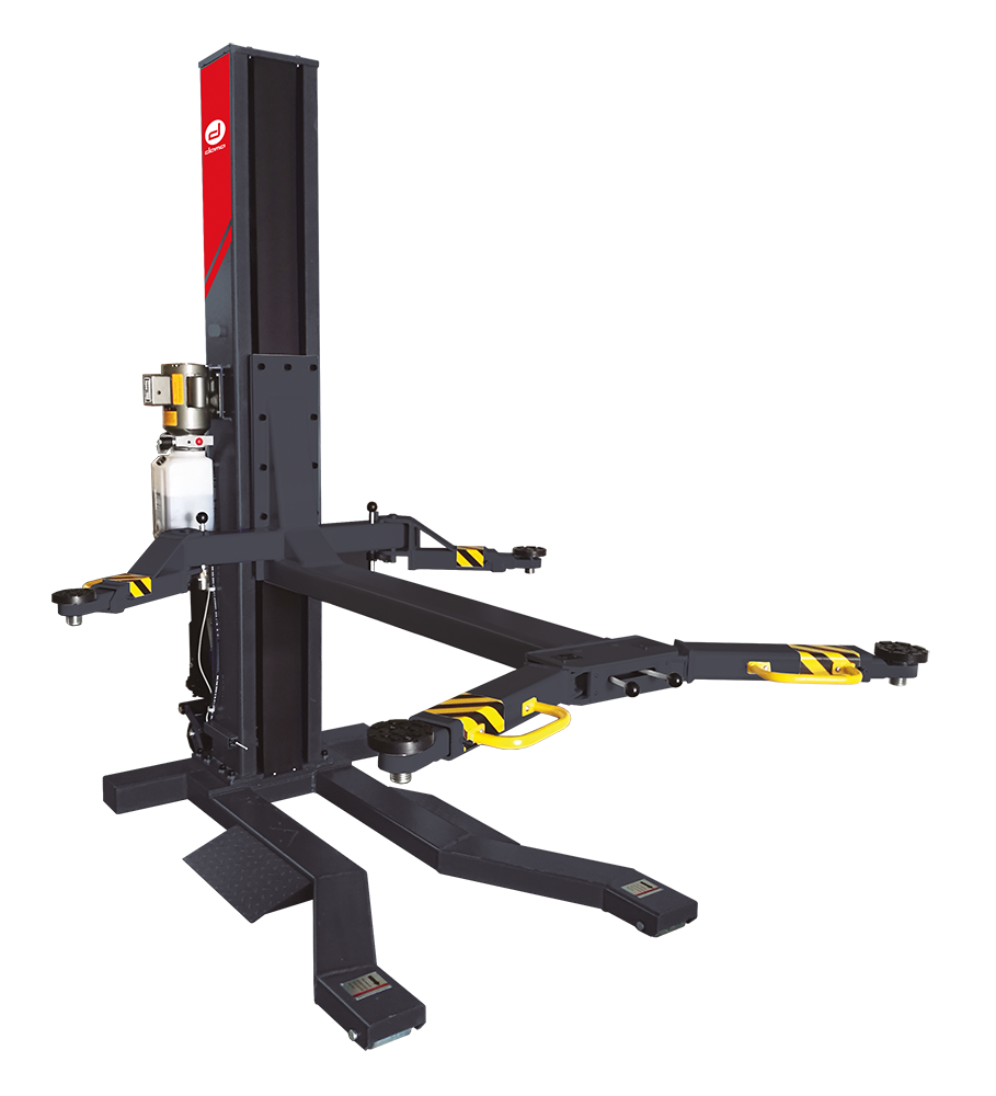 Dama Mobile Single Post Lift, Electro-Hydraulic Operation HDM25Y