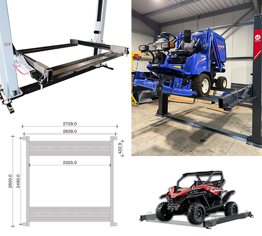 Dama Lifting Platform for 2 Post Lift