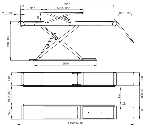 Dama HDM4.0MS Double Scissor Lift - Image 2