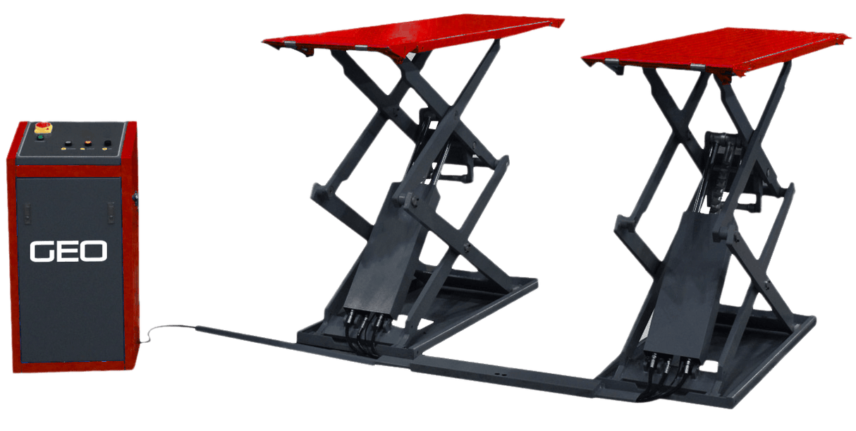 GEO 3 Tonne Full Rise Car Scissor Lift SKU GEO060