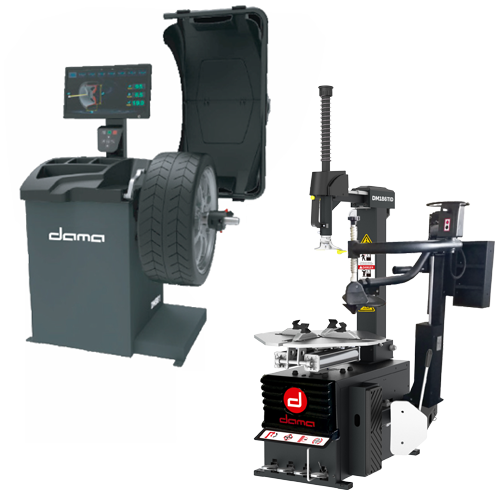 Dama Titanium Plus Tyre Changer & Balancer Package TITANIUM PLUS