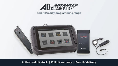 Advanced Diagnostics Smart Pro key programmer, Smart Pro Mini, Smart Aerial+ and ADC260 Smart Programmer, authorised UK stock with full UK warranty and free UK delivery