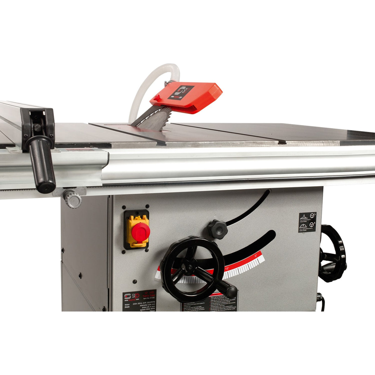 SIP 10" Professional Cast Iron Table Saw view 3