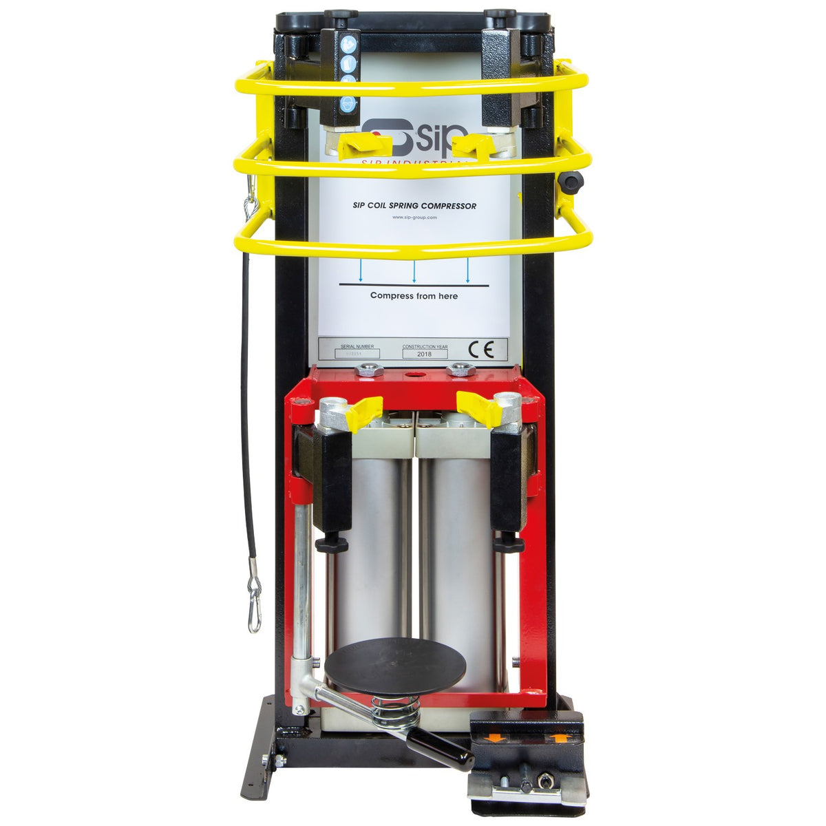 SIP Pneumatic Coil Spring Compressor view 2