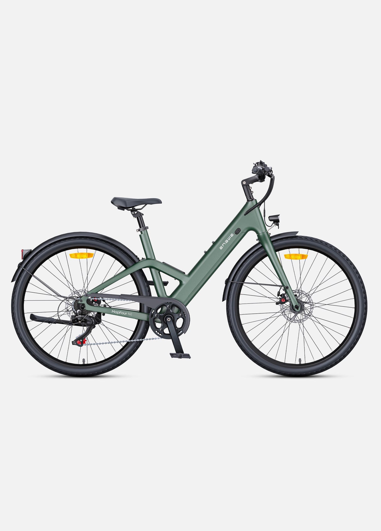 Engwe N1 AIR Ultra-lightweight Long Range Carbon Fiber City Bike SKU N1AIRGR