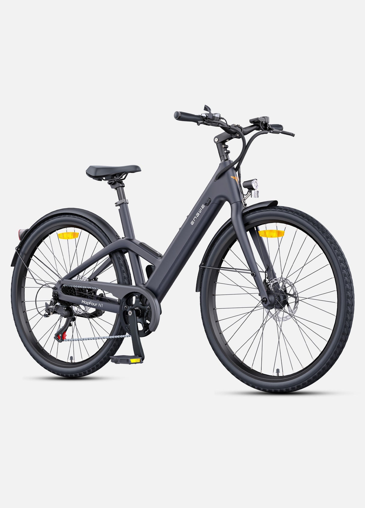 Engwe N1 AIR Ultra-lightweight Long Range Carbon Fiber City Bike SKU N1AIRGR