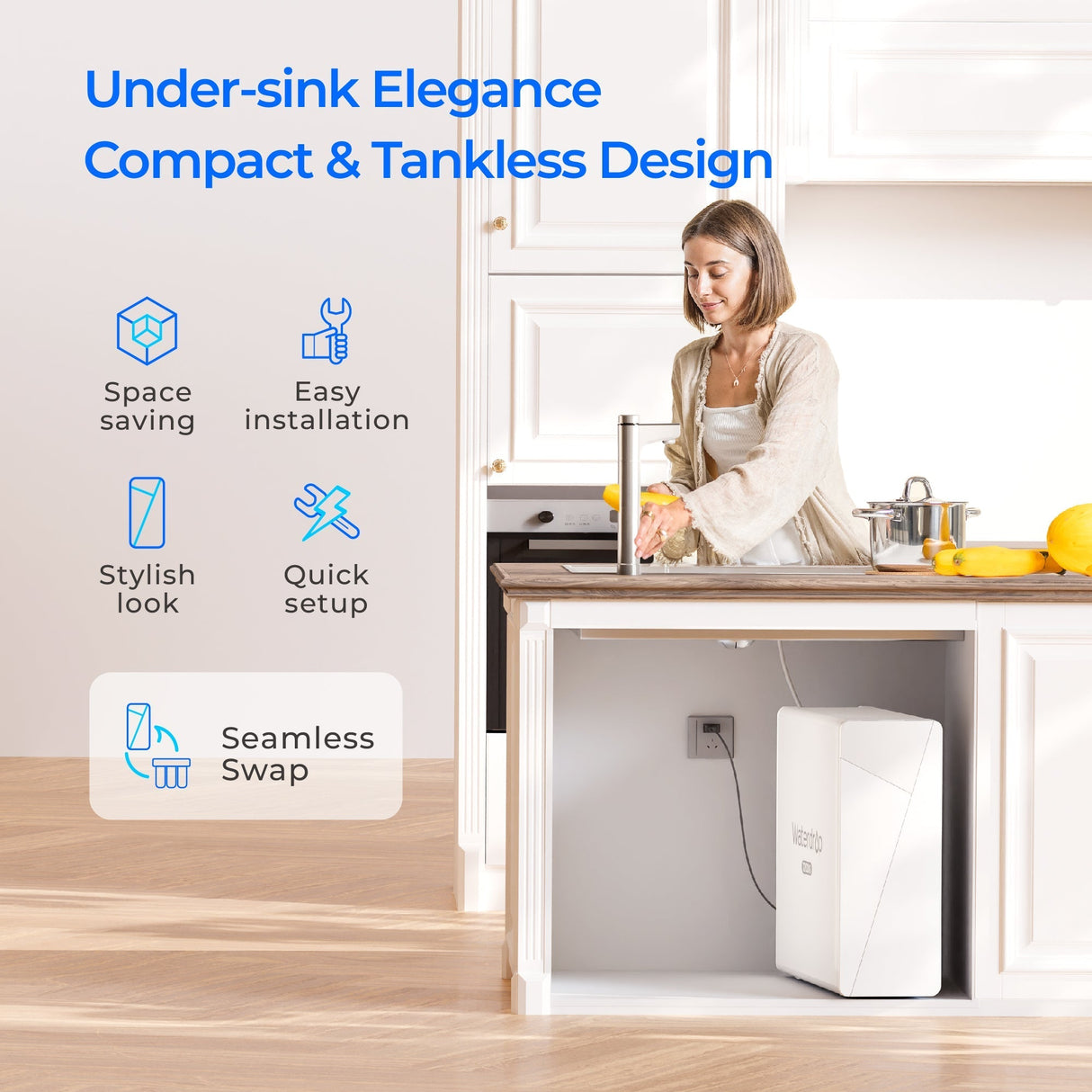 Waterdrop X Series Reverse Osmosis System SKU WD-X12