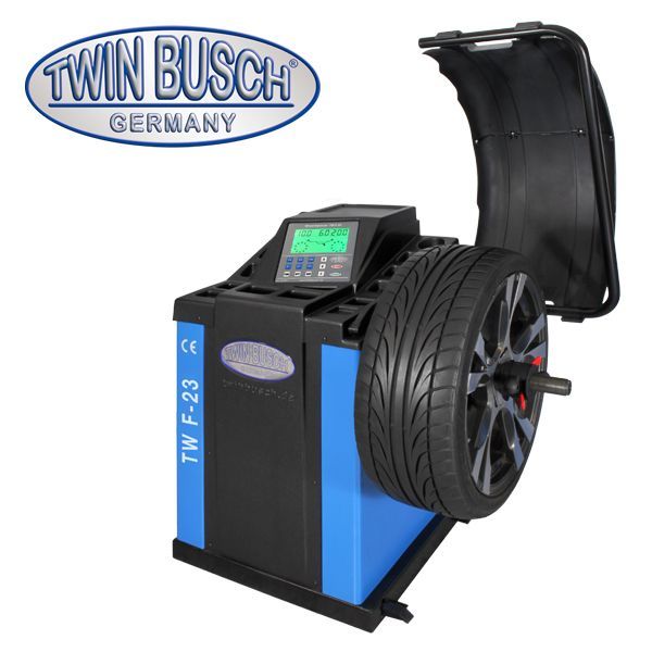 Twin Busch Automatic Wheel Balancer with Sensor Arm TWF-23