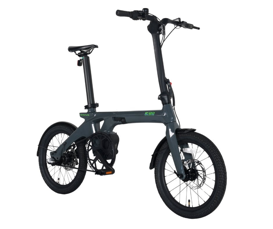 E-Go CarbonLite 3S Folding E-Bike SKU E-CL3RR