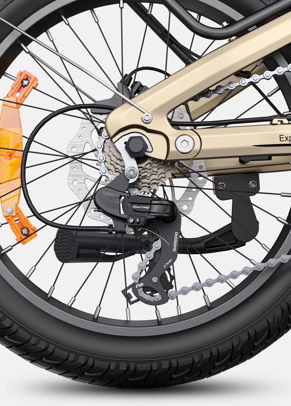 Engwe L20 3.0 Pro Mid-drive Motor Full Suspension Compact E-bike SKU UKL2030PROBK