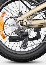 Engwe L20 3.0 Pro Mid-drive Motor Full Suspension Compact E-bike SKU UKL2030PROBK