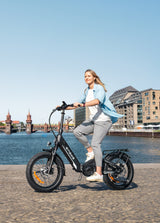 Engwe L20 3.0 Pro Mid-drive Motor Full Suspension Compact E-bike SKU UKL2030PROBK