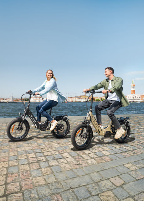 Engwe L20 3.0 Pro Combo Mid-drive Motor Full Suspension Compact E-bike SKU UKL2030PROBK2