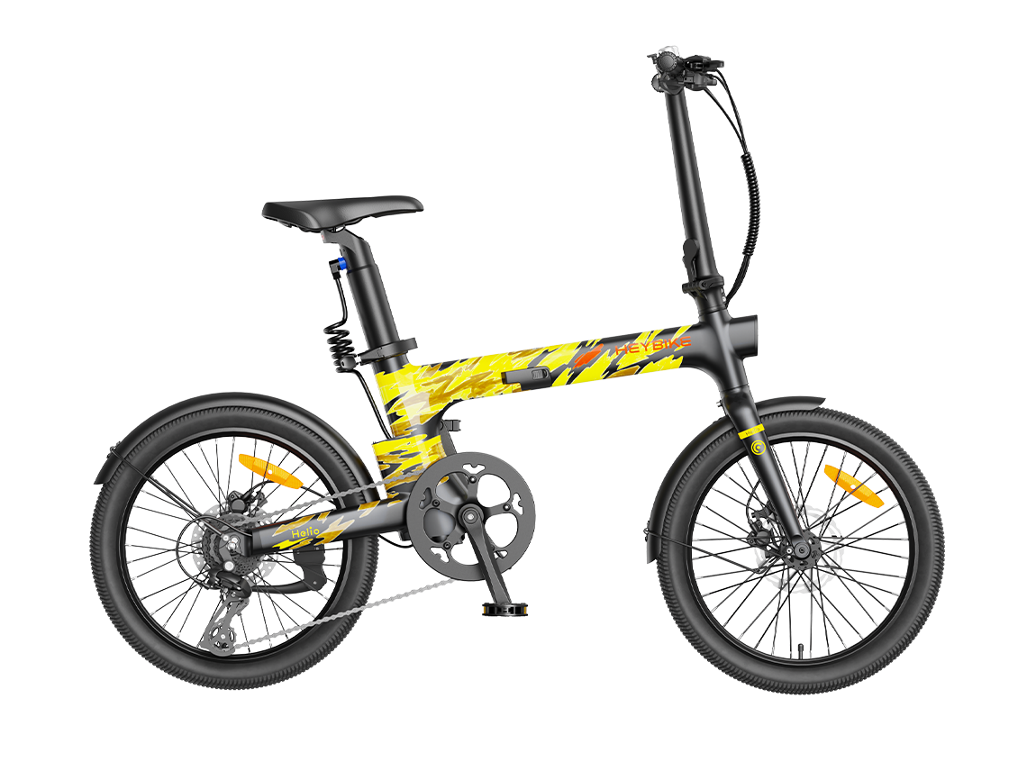 Heybike Helio F Artist Limited Edition Foldable City Bike SKU HelioF-A