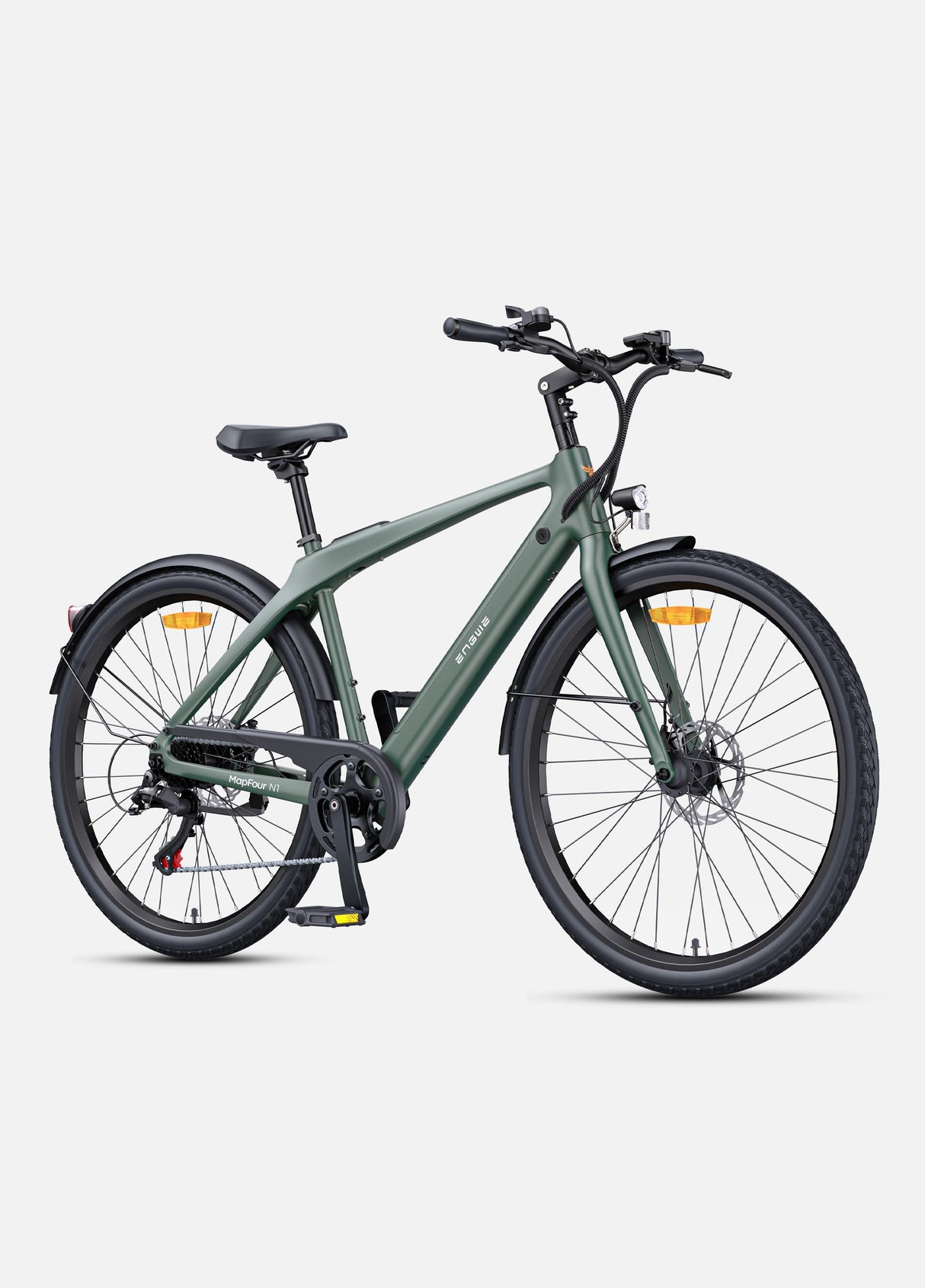 Engwe N1 AIR Ultra-lightweight Long Range Carbon Fiber City Bike SKU N1AIRGR