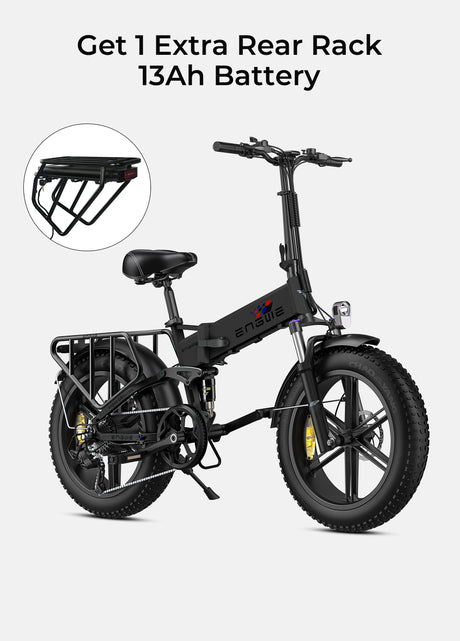 ENGWE Engine X Full Suspension Foldable E-bike SKU AENX-UKBK01