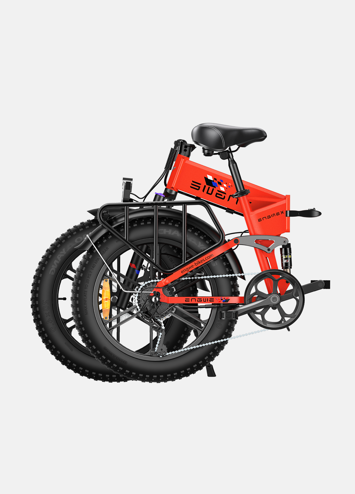 ENGWE Engine X Full Suspension Foldable E-bike SKU AENX-UKBK01