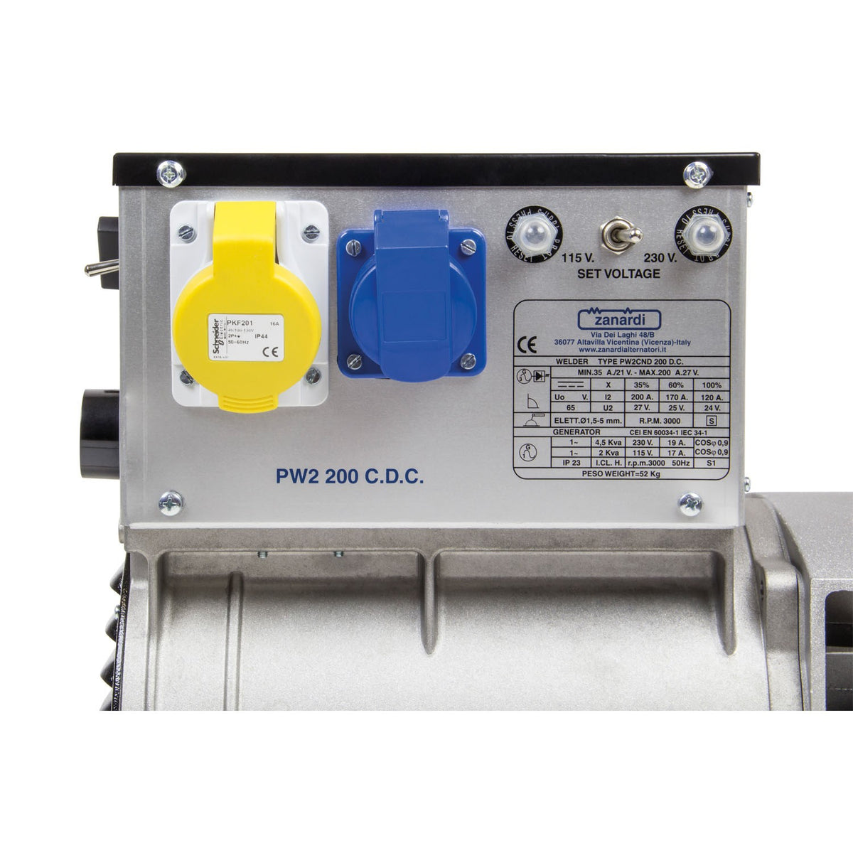 SIP P200W-DC HONDA™ Professional Welder Generator view 6