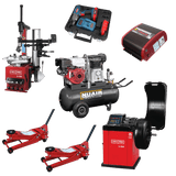 GEO Complete Mobile Tyre Fitting Combo, U226 Pneumatic Tilt Back, Automatic Tyre Machine, PRO U820 Semi Automatic Wheel Balancer