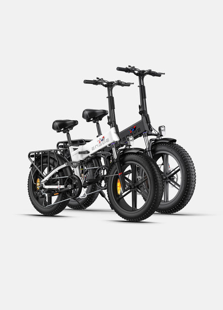 Engwe Engine X Combo Full Suspension Foldable E-bike SKU EngineX-2White