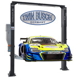 Twin Busch Clear Floor 2 Post Lift 3.6t Profi Line TW236PEB3.9-400-G